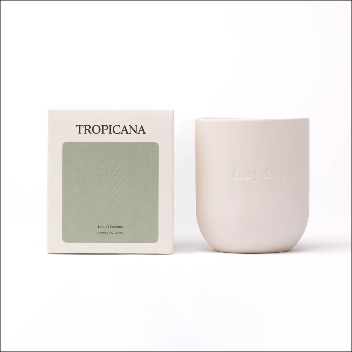 Tropicana Candle Lime / Coconut - Image 1
