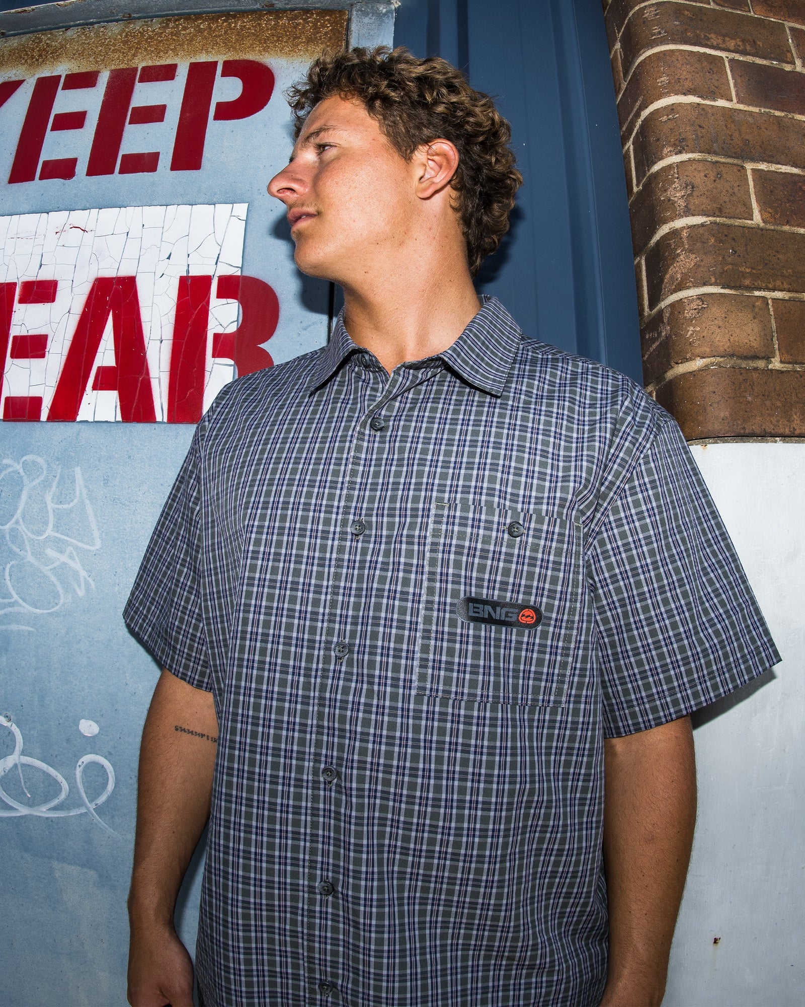 Mens Spec Mogul Shirt Forest - Image 8