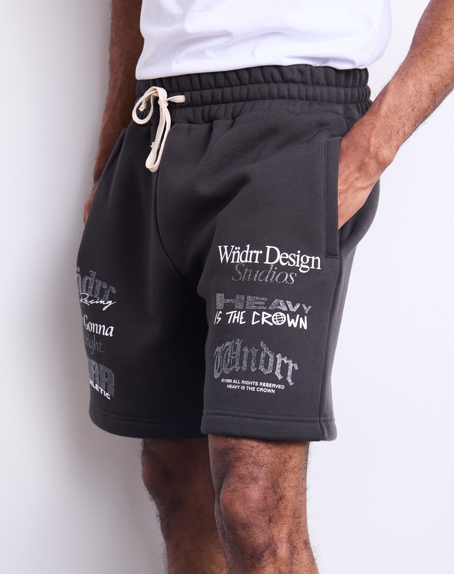 Collective Tech Trackshort Faded Black - Image 4