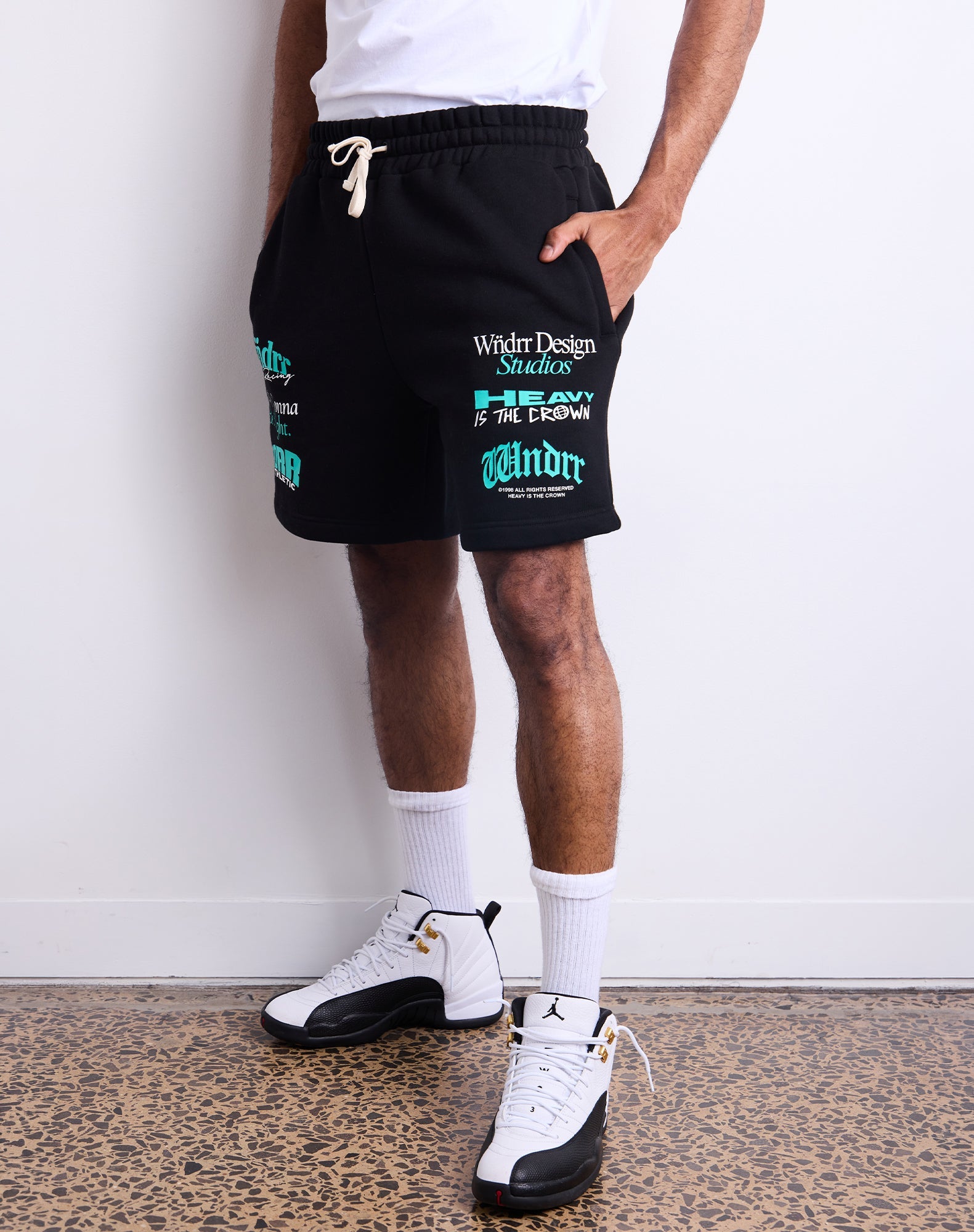 Collective Tech Trackshort Black / Teal - Image 2