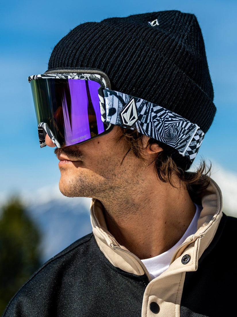 Garden Snow Goggle Op Art