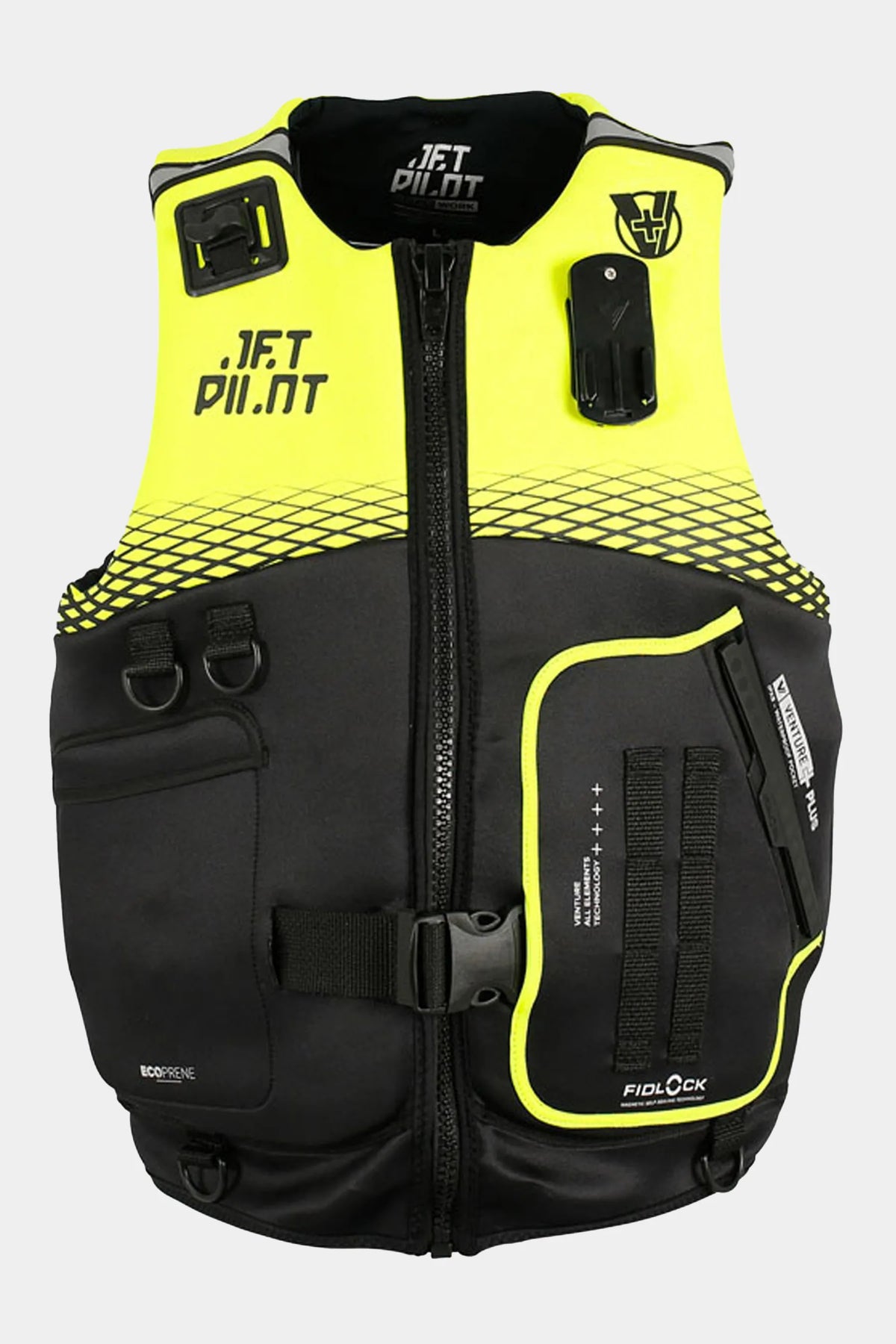 Mens Venture Plus Life Jacket Yellow Level 50 - Image 1
