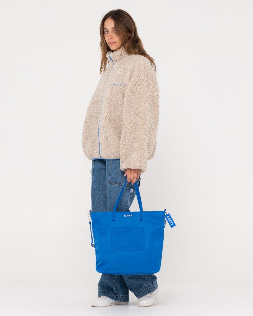Ollie Sherpa Zip Through Fleece