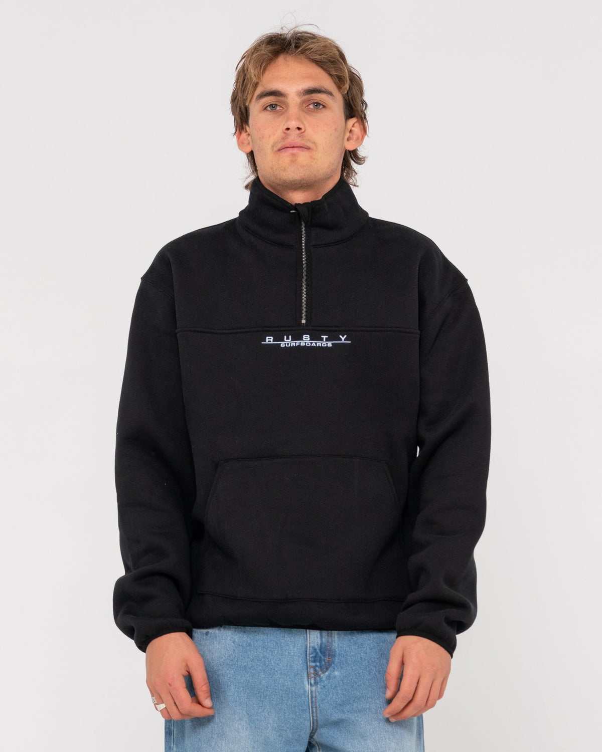 Rs Relaxed 1/4 Zip Super Fleece