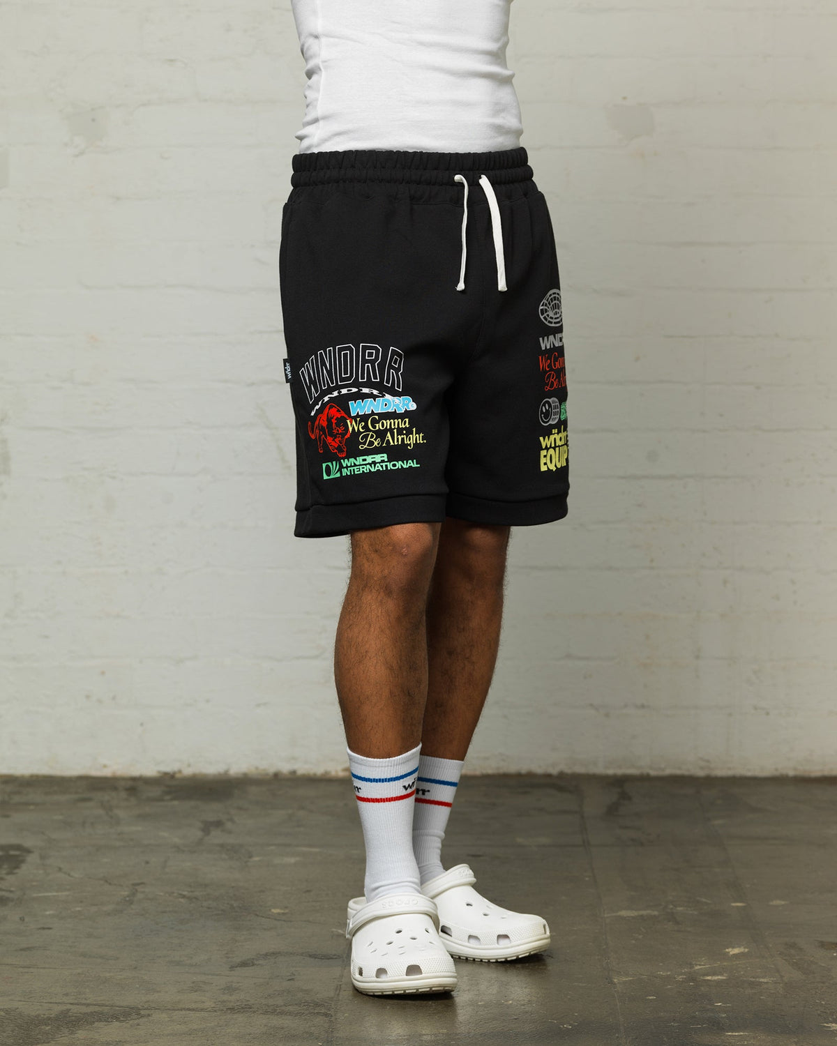 REPRESENT TECH TRACKSHORT - BLACK