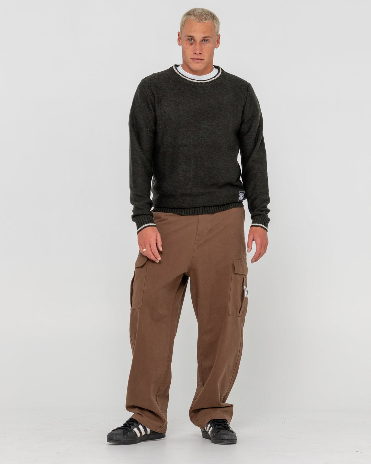 Skyliner Tipped Crew Knit