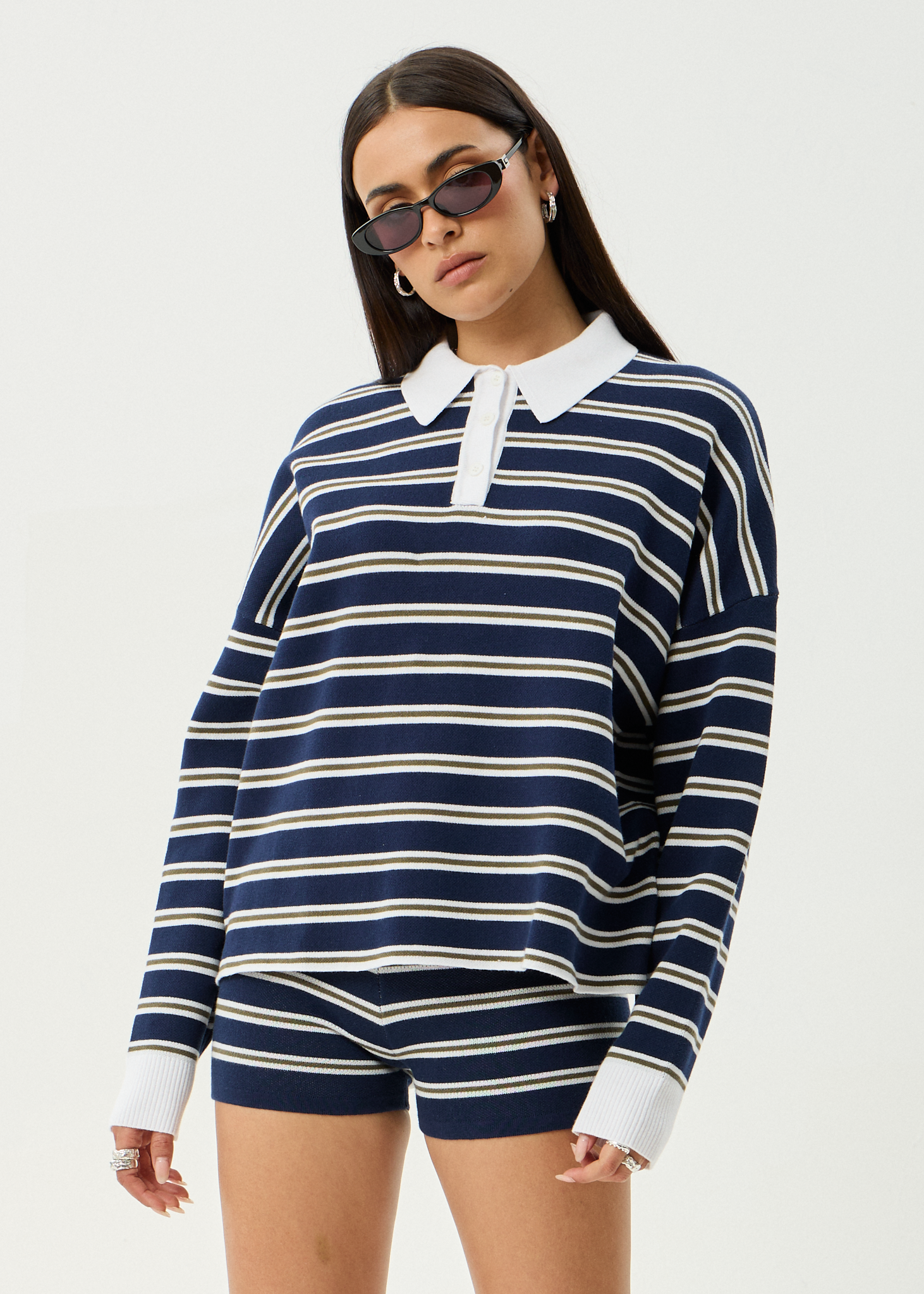 Womens Delta Navy Stripe - Image 9