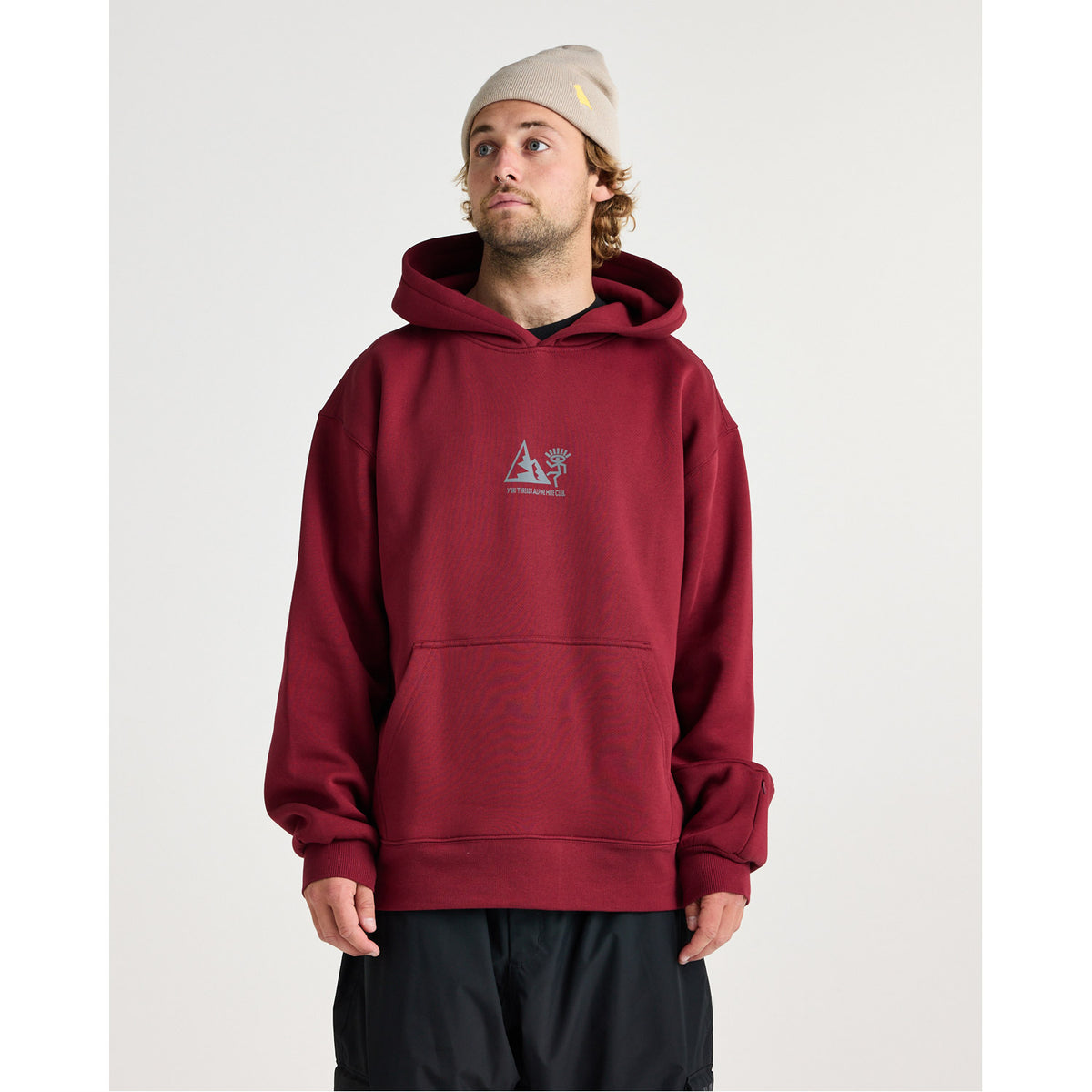 Alpine Hike Club Hoodie Cabernet
