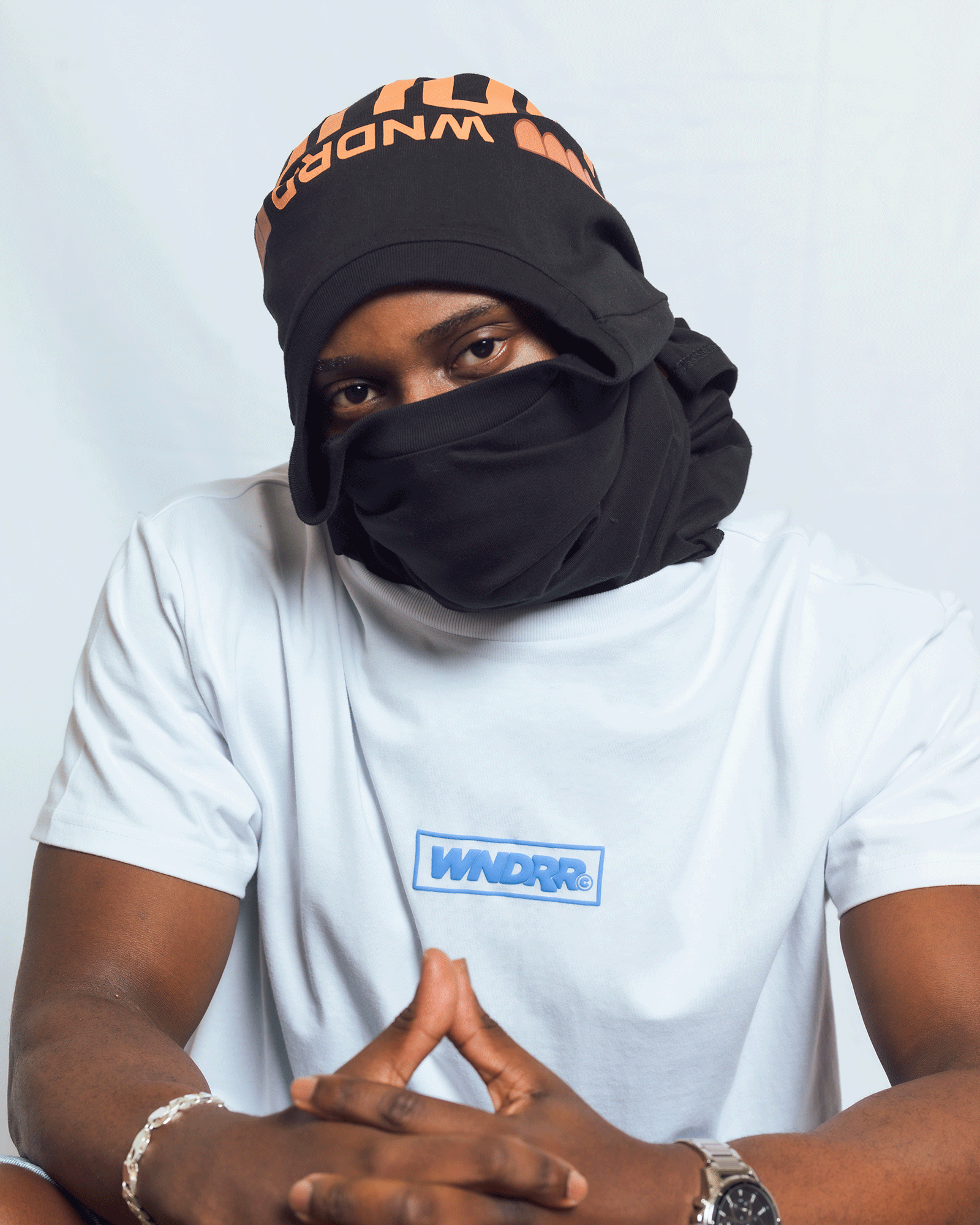 SCRAWL BOX FIT TEE - WHITE