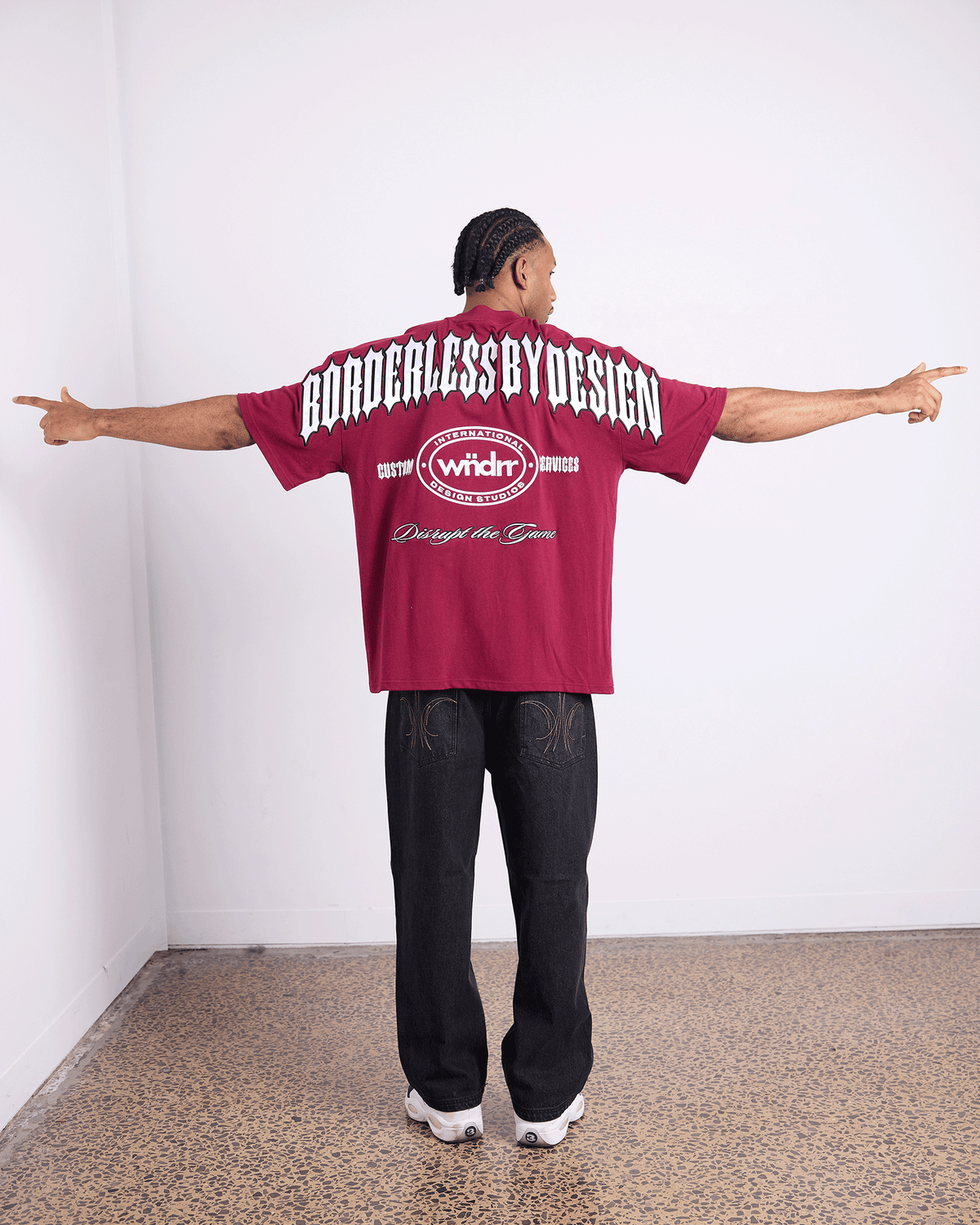 Rzn Heavy Weight Tee Blood Red - Image 5