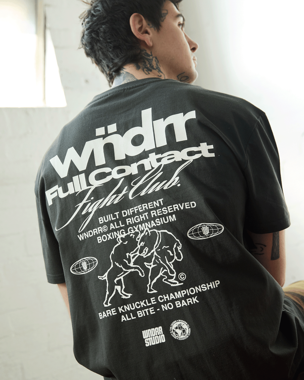Full Contact Box Fit Tee - Ink