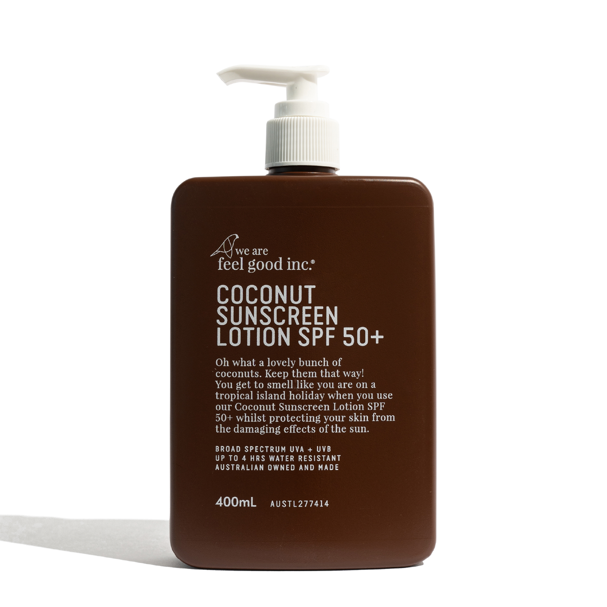 Coconut Sunscreen SPF50+ (400mL)