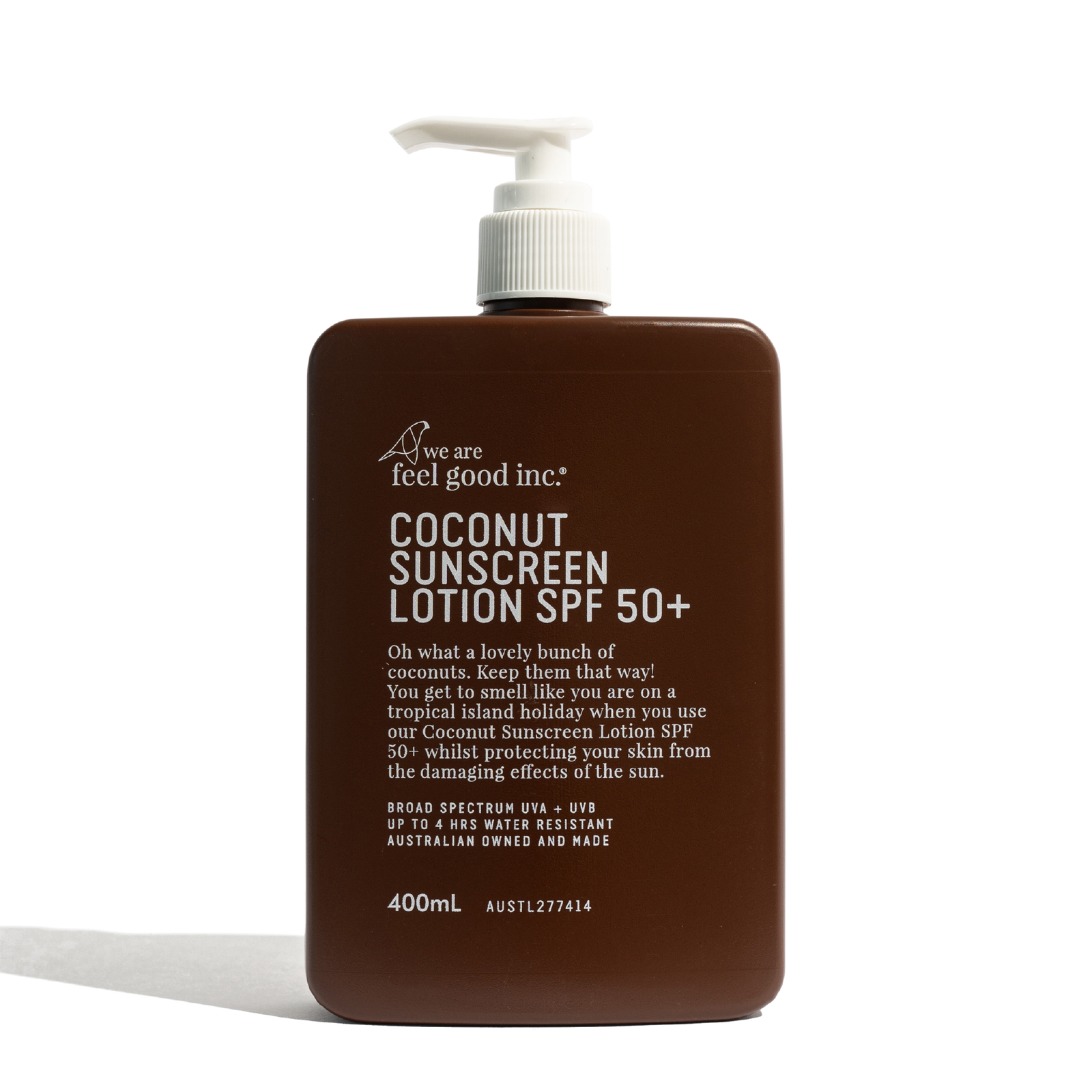 Coconut Sunscreen SPF50+ (400mL)