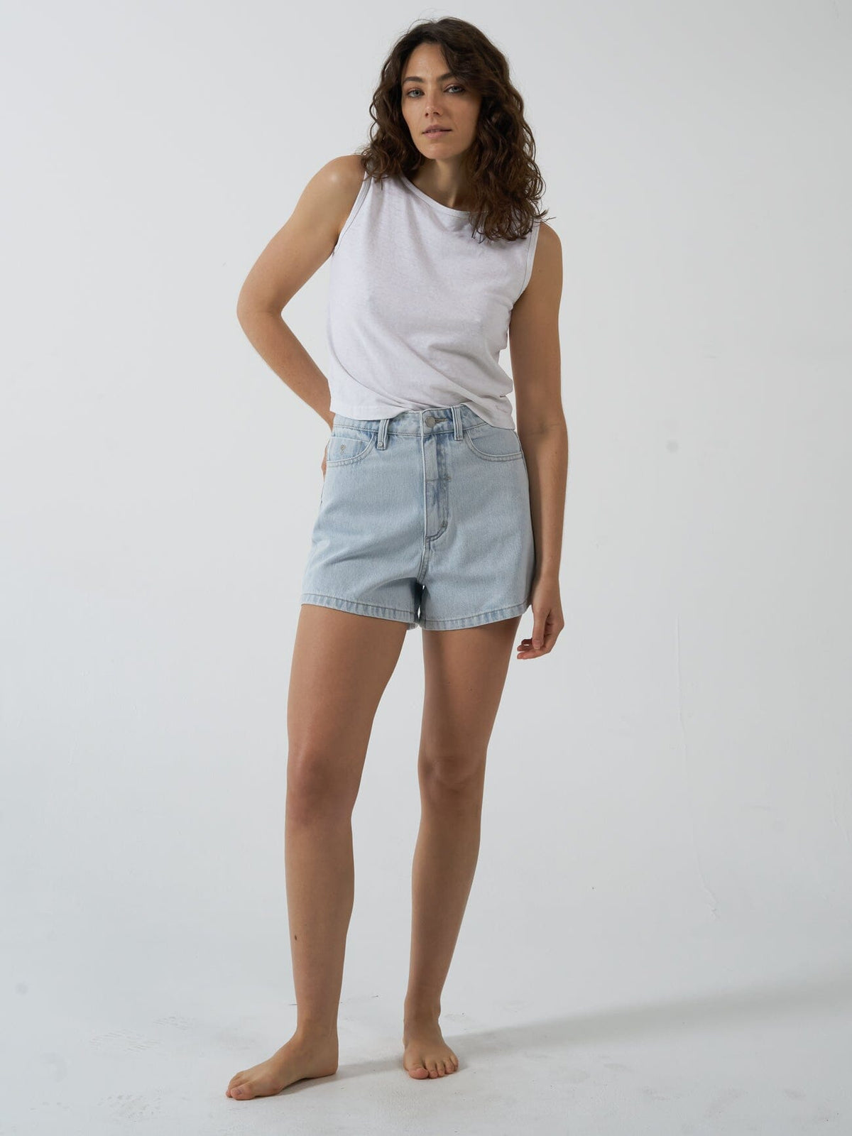 Erica Short Faded Dust Blue - Image 5