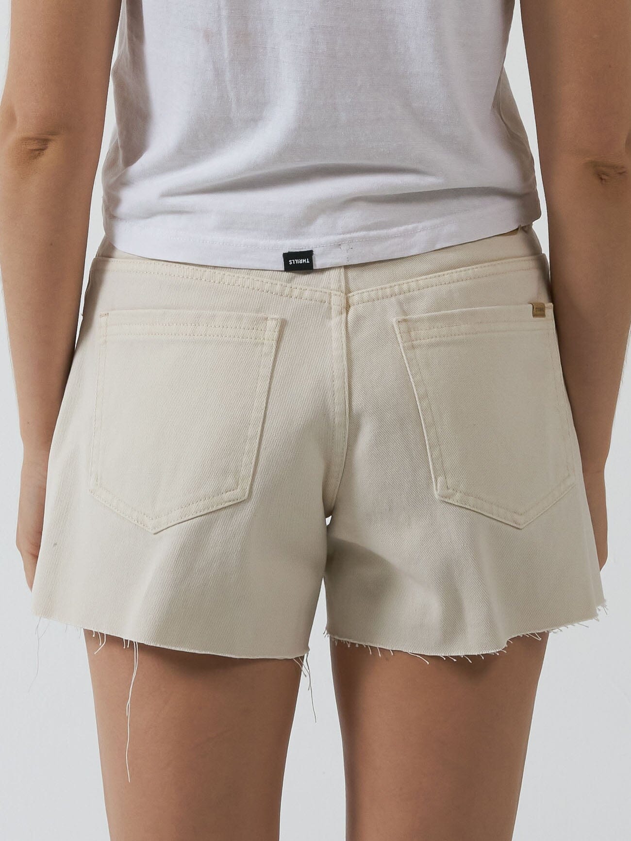 Erica Mid Rise Short Heritage White - Image 2