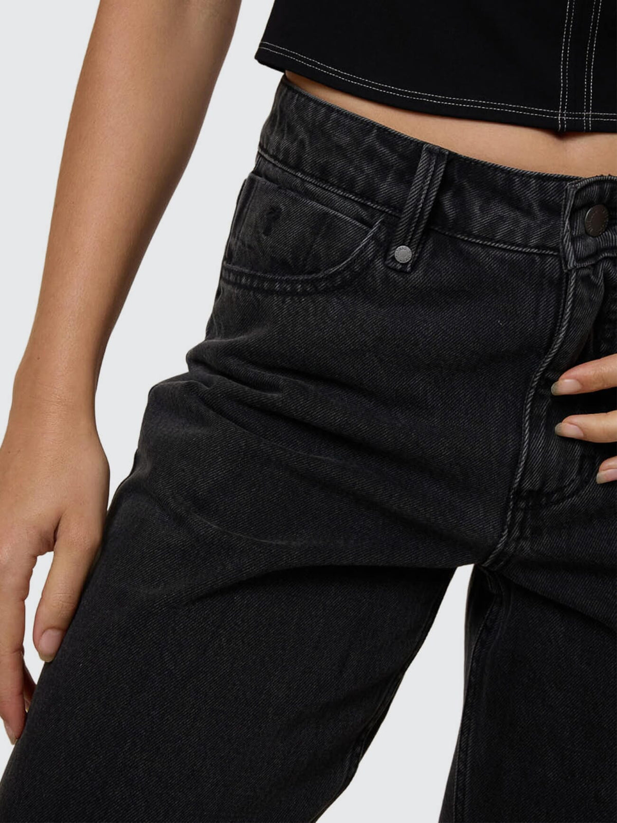 Billie Low Rise Baggy Jean