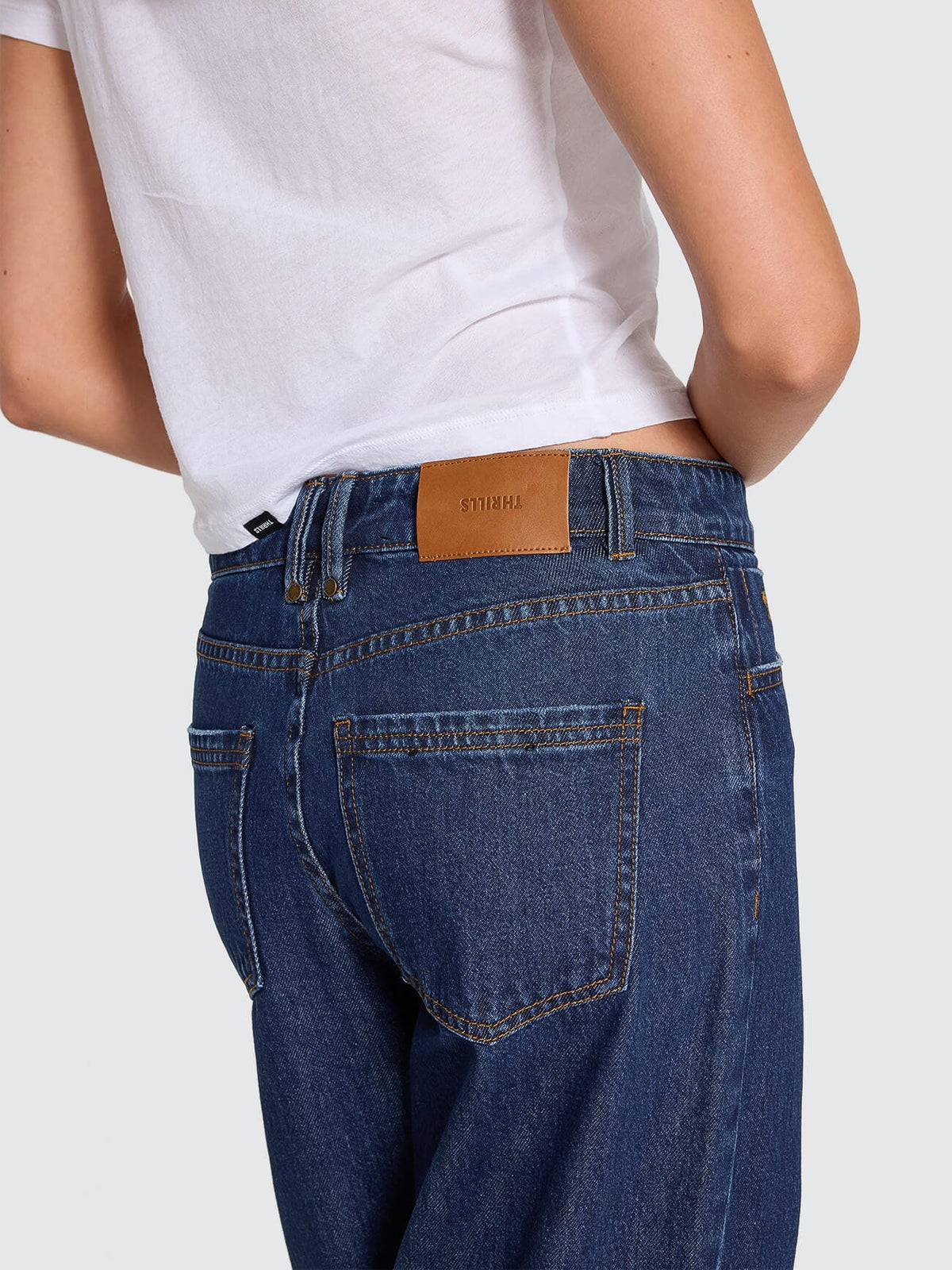 Womens Billie Denim Rinsed Ink - Image 8