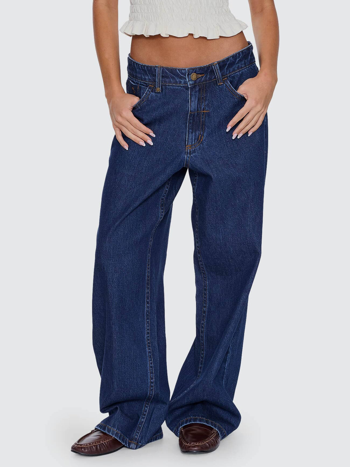 Womens Billie Denim Rinsed Ink - Image 10