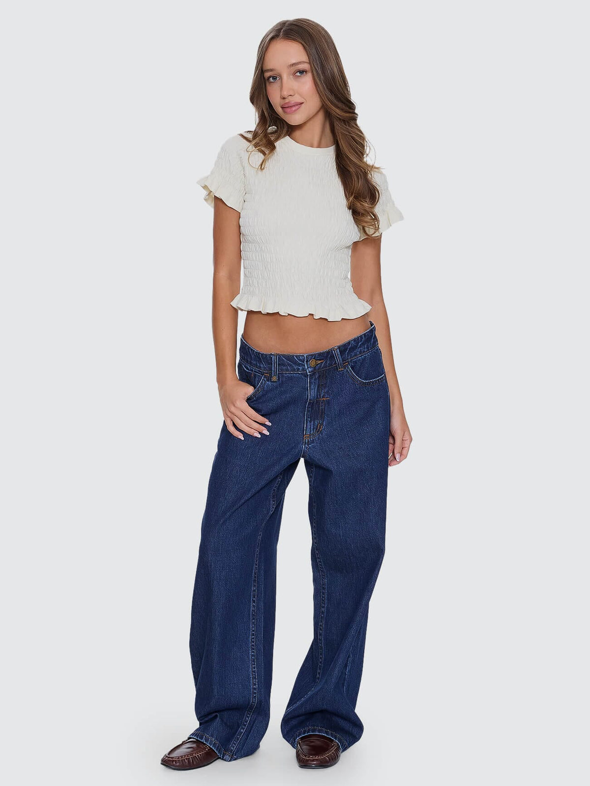 Womens Billie Denim Rinsed Ink - Image 9