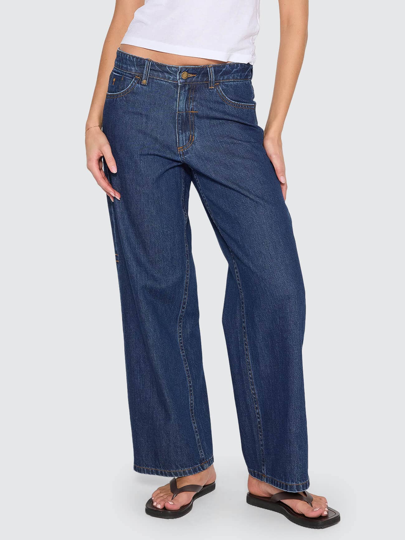 Womens Billie Denim Rinsed Ink - Image 1
