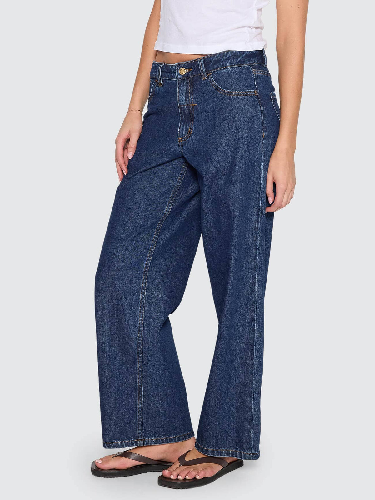 Womens Billie Denim Rinsed Ink - Image 3