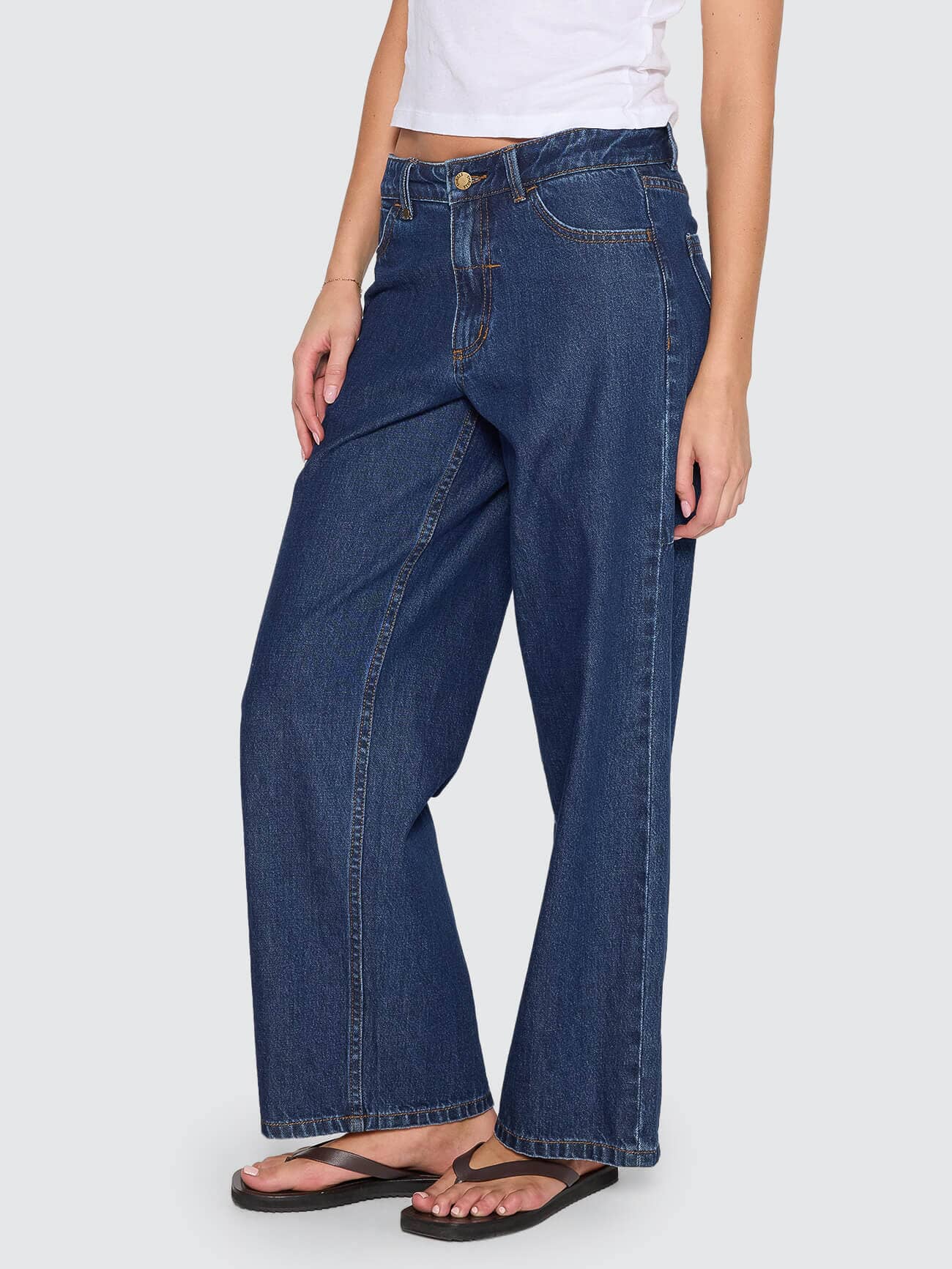 Womens Billie Denim Rinsed Ink - Image 3