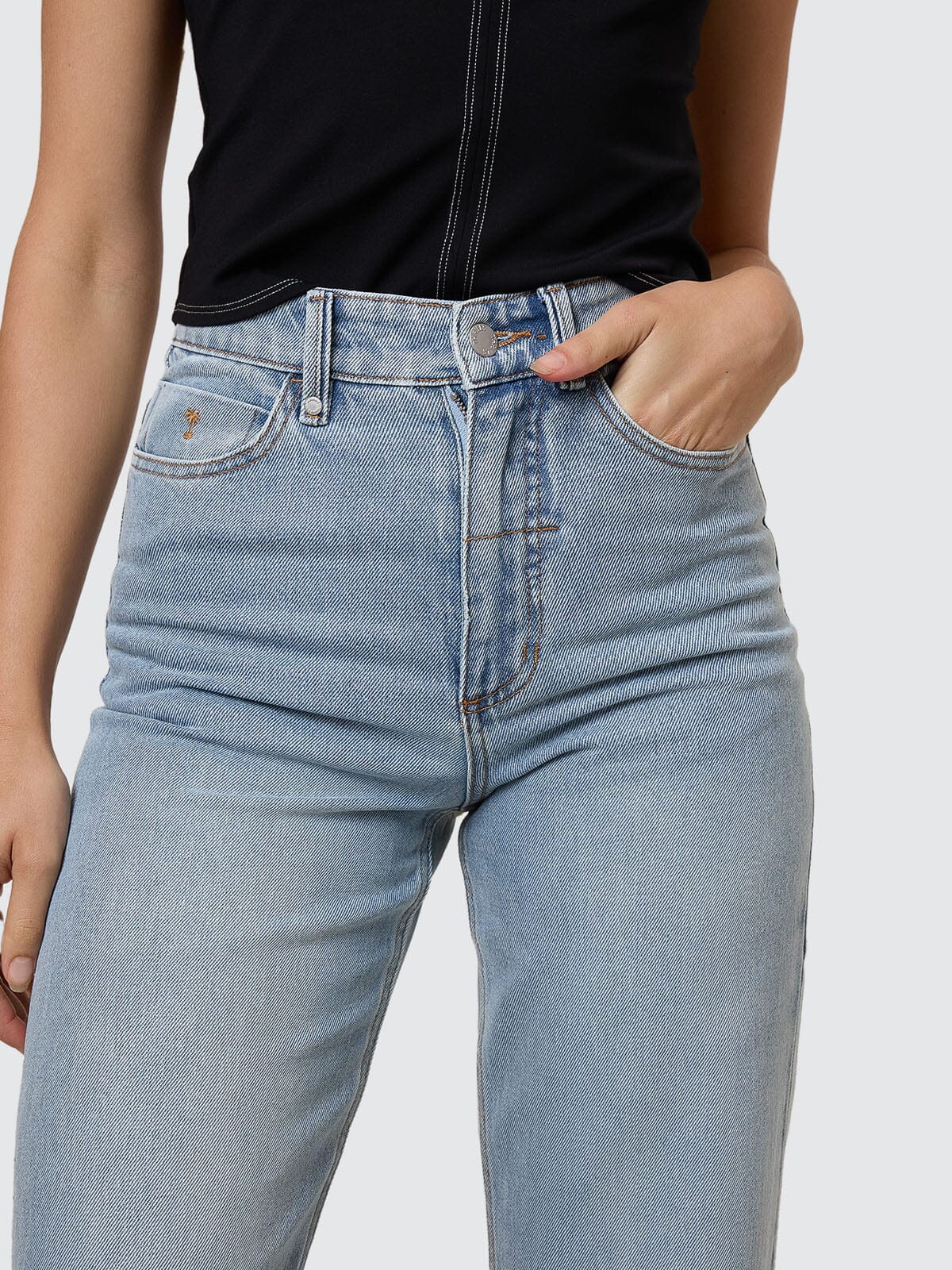 Womens Holly High Rise Stretch Denim Dusk - Image 3