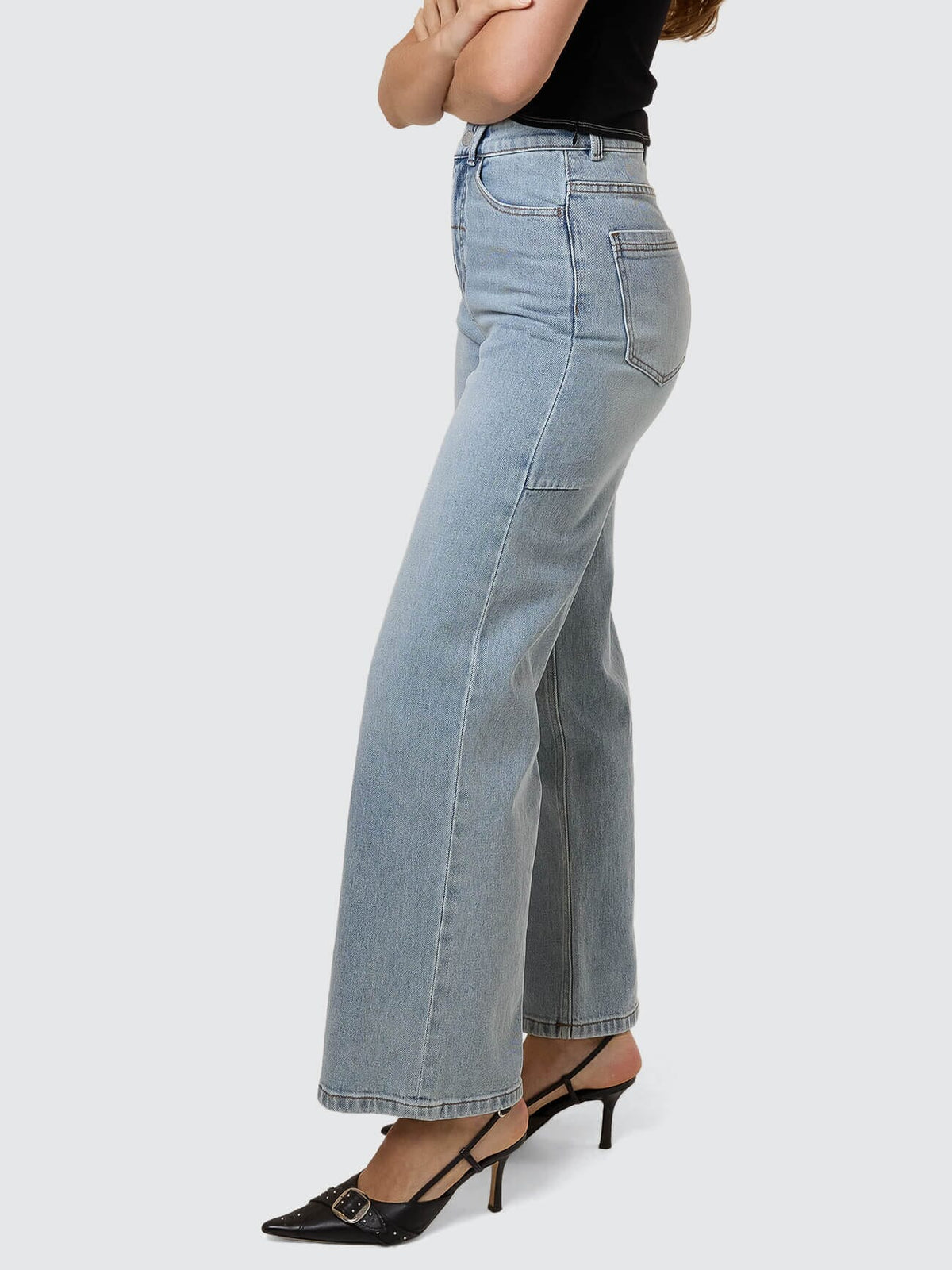 Womens Holly High Rise Stretch Denim Dusk - Image 4