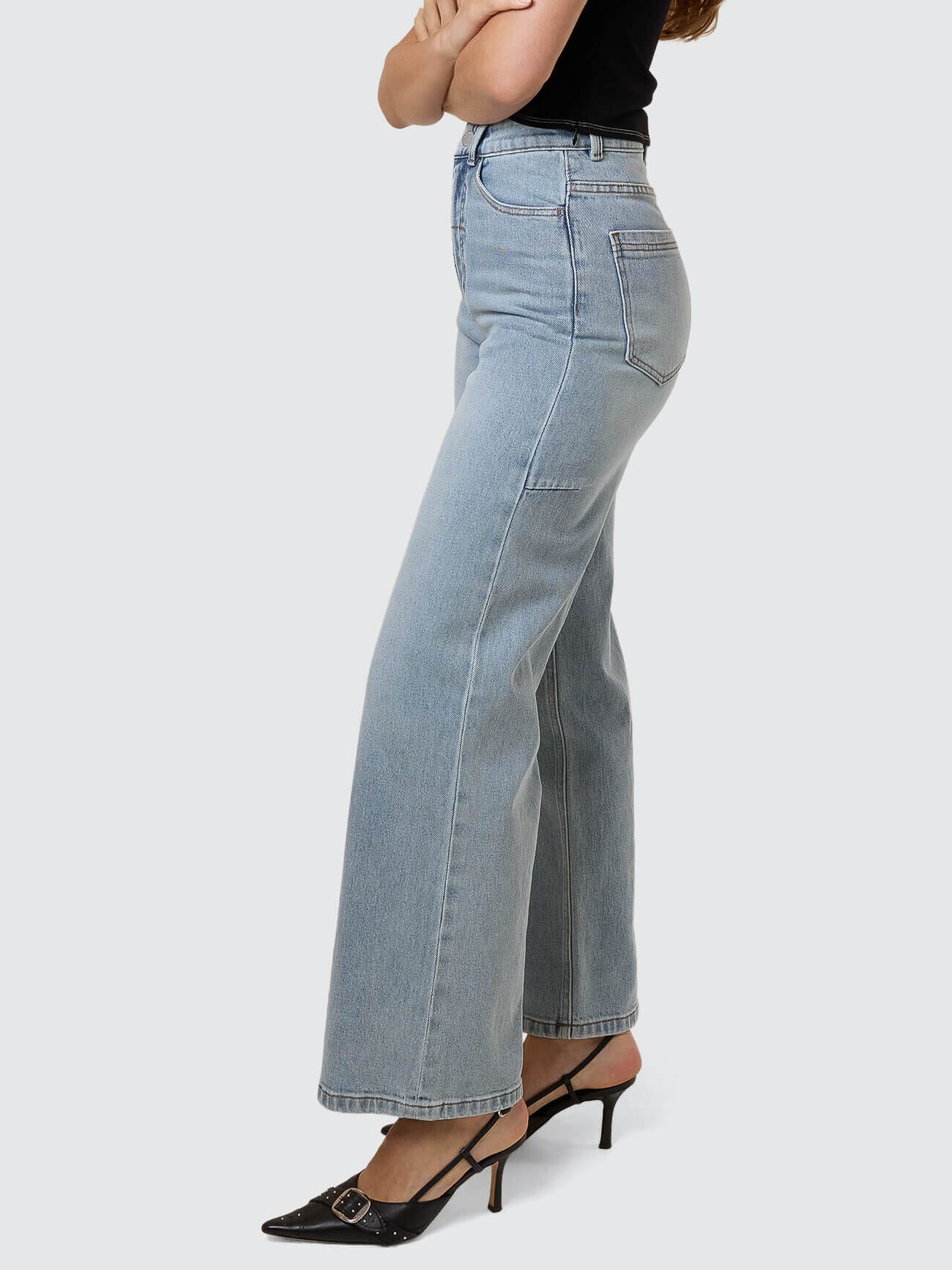 Womens Holly High Rise Stretch Denim Dusk - Image 4