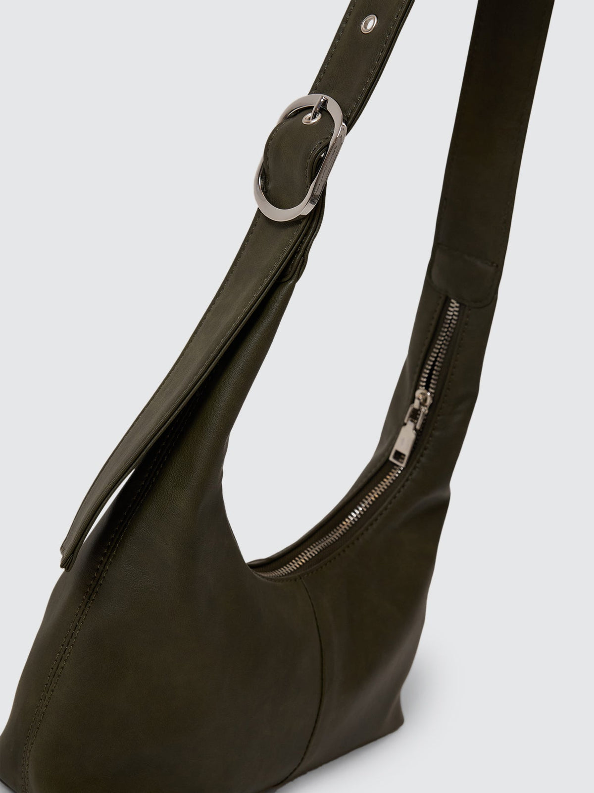 Cyrus Buckle Shoulder Bag