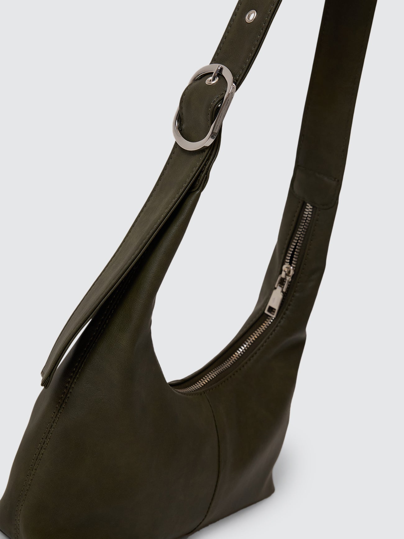 Cyrus Buckle Shoulder Bag