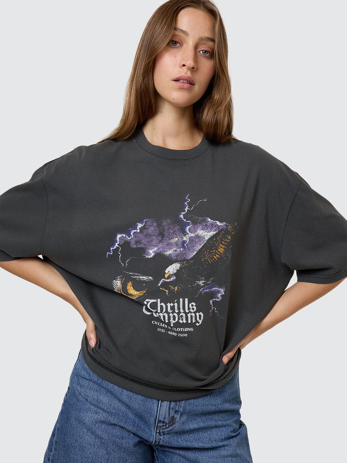 Flight Risk Oversized Tee