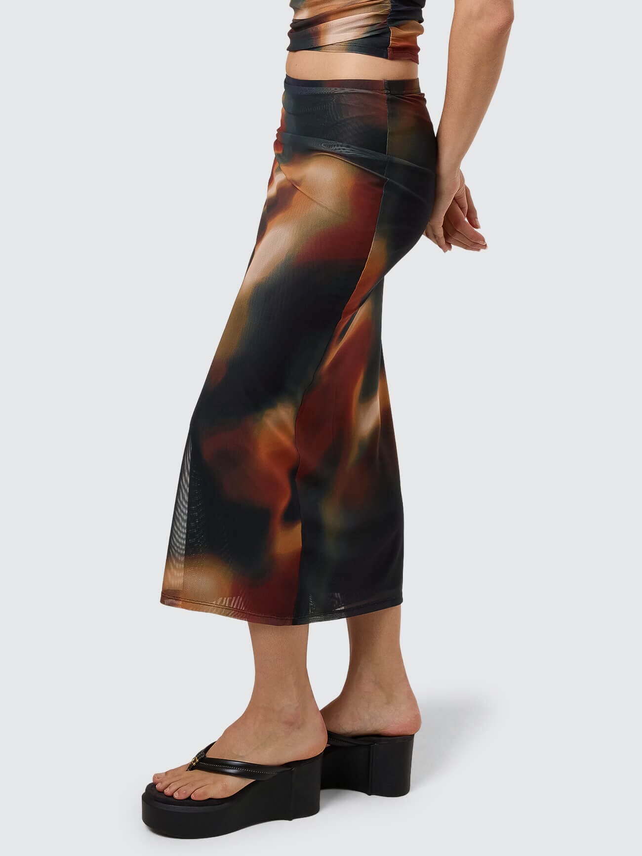 Metamorphic Daze Slip Skirt