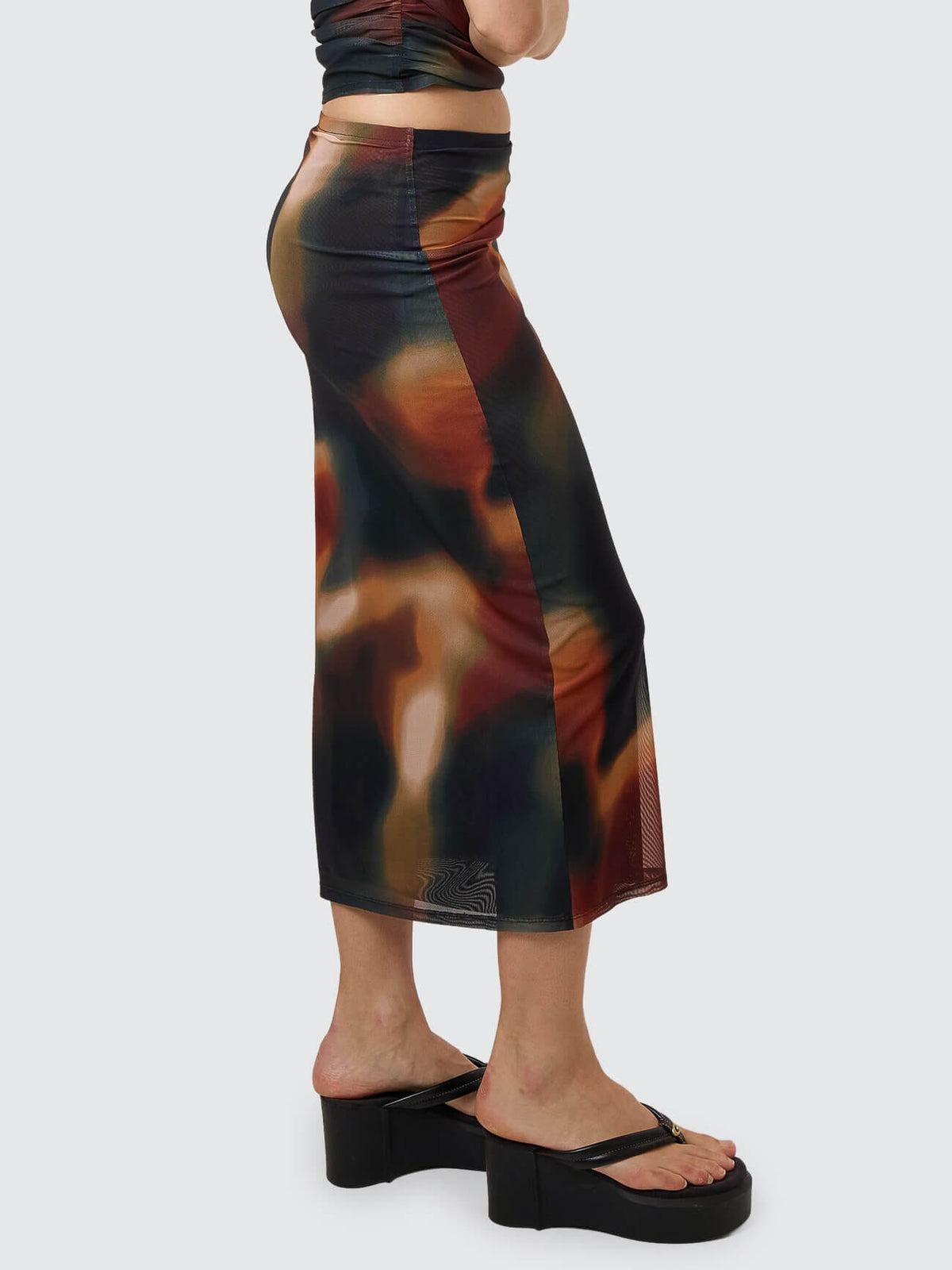 Metamorphic Daze Slip Skirt