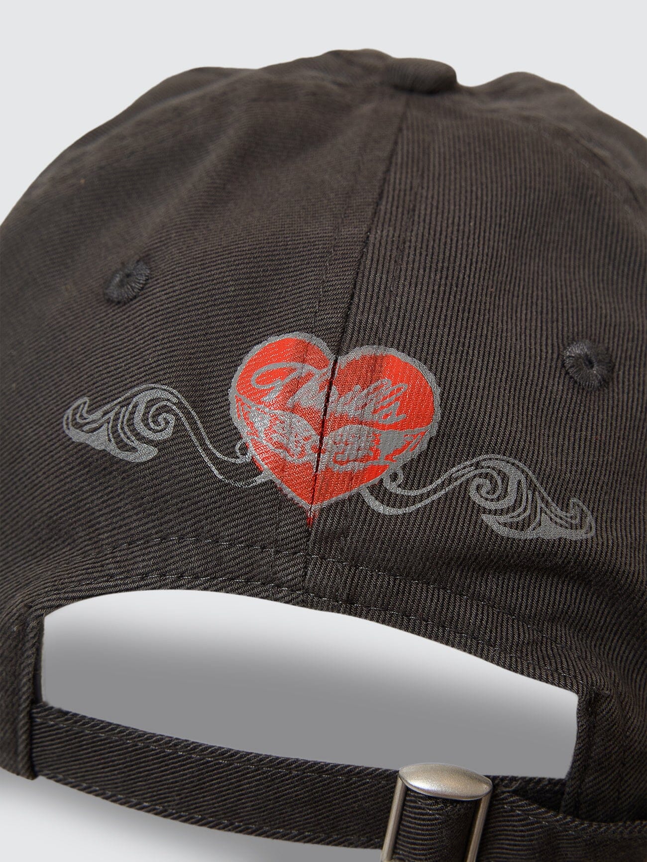 Womens Feeling Lucky 6 Panel Cap Merch Black - Image 3