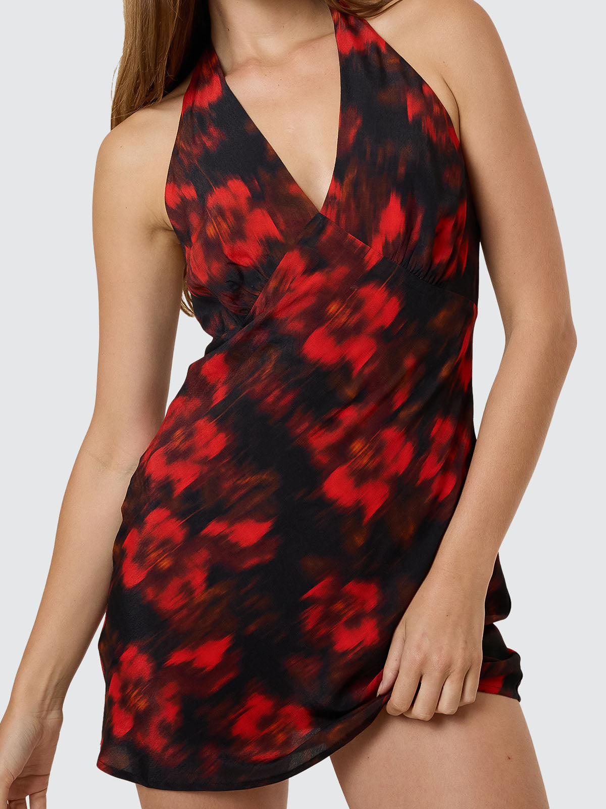 Lucky For You Floral Mini Dress