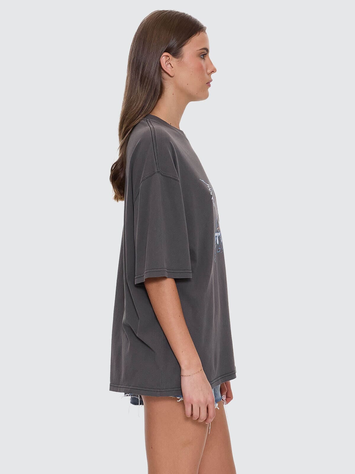 Womens Run For The Hills T Shirt Merch Black - Image 7