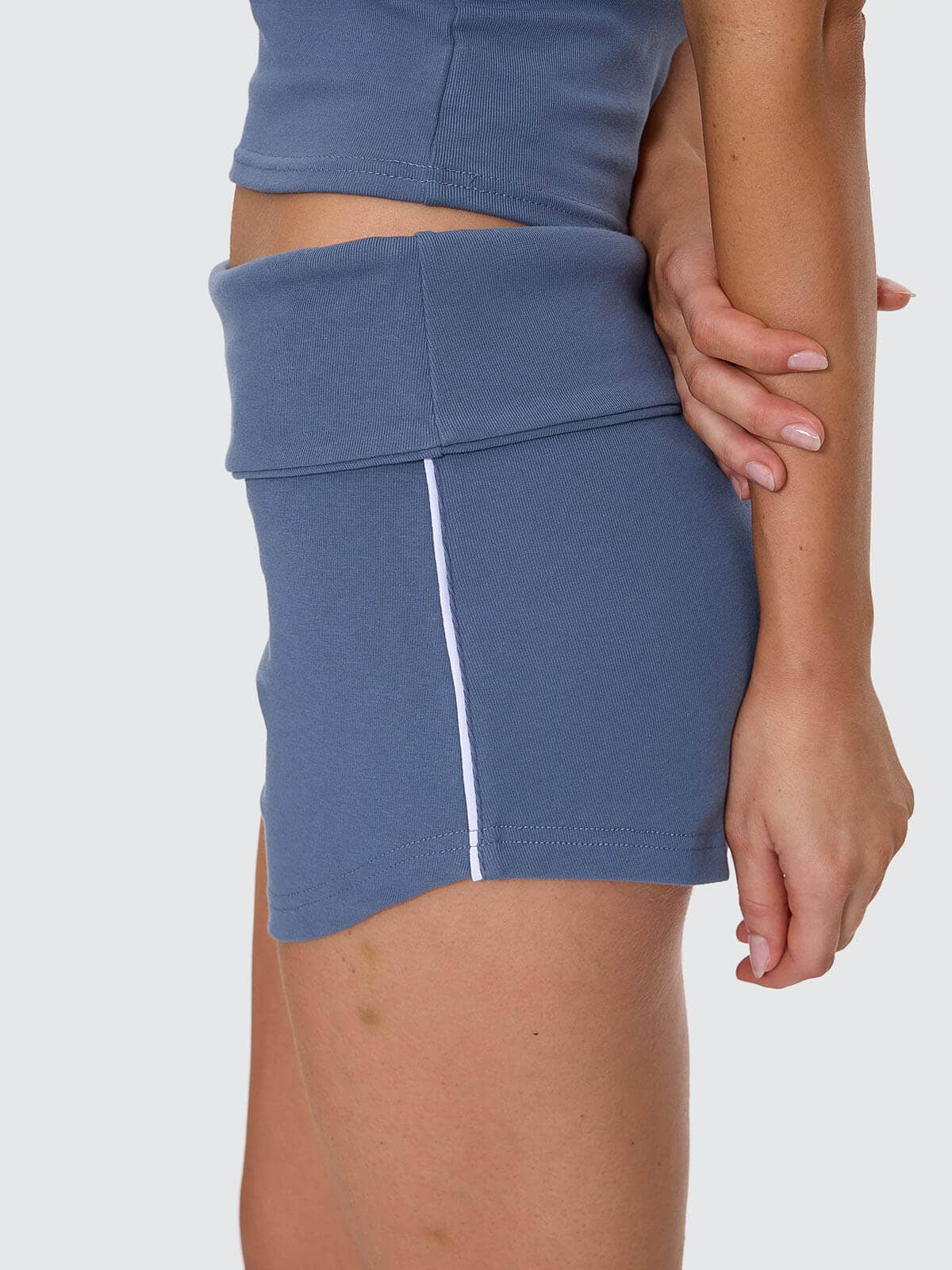 Womens Hot Shot Walk Short Bluefin - Image 3