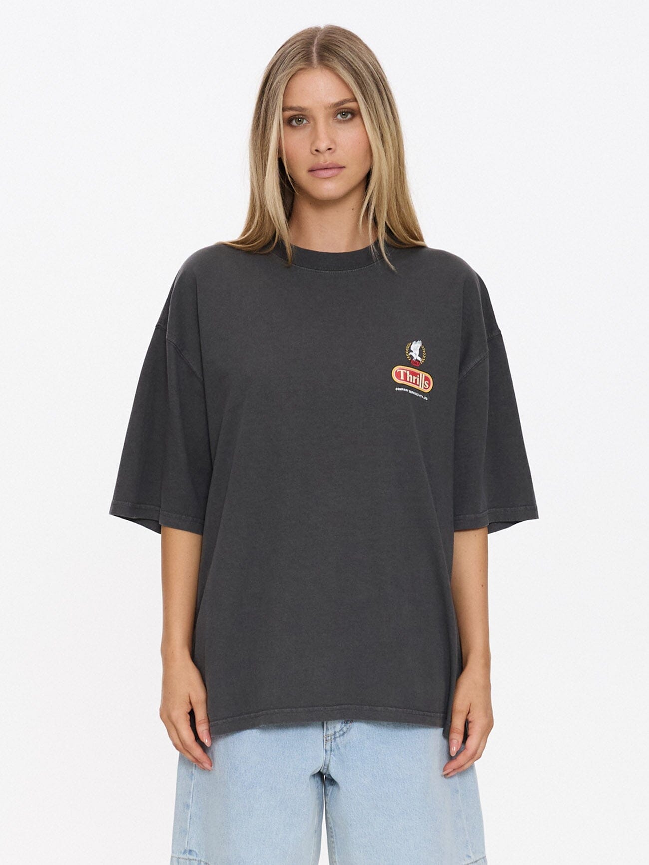 Womens World Of Wonder T Shirt Merch Black - Image 1
