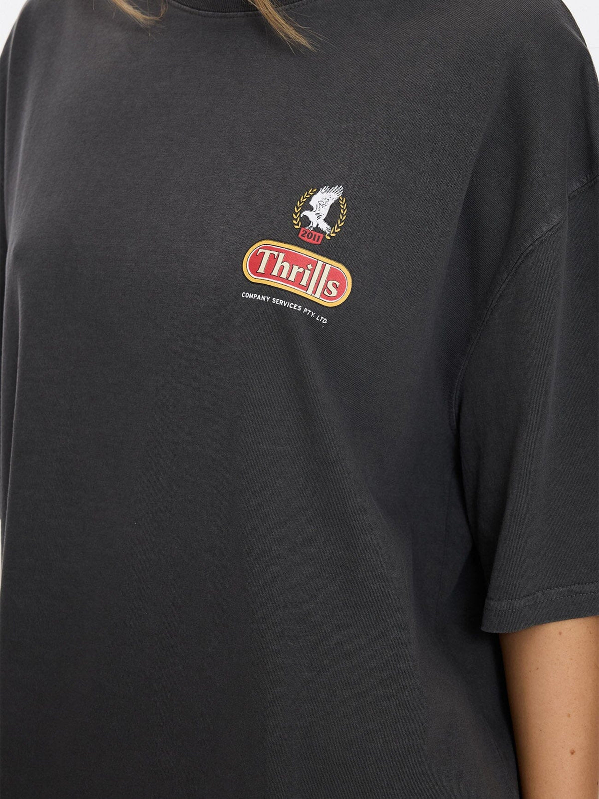Womens World Of Wonder T Shirt Merch Black - Image 2