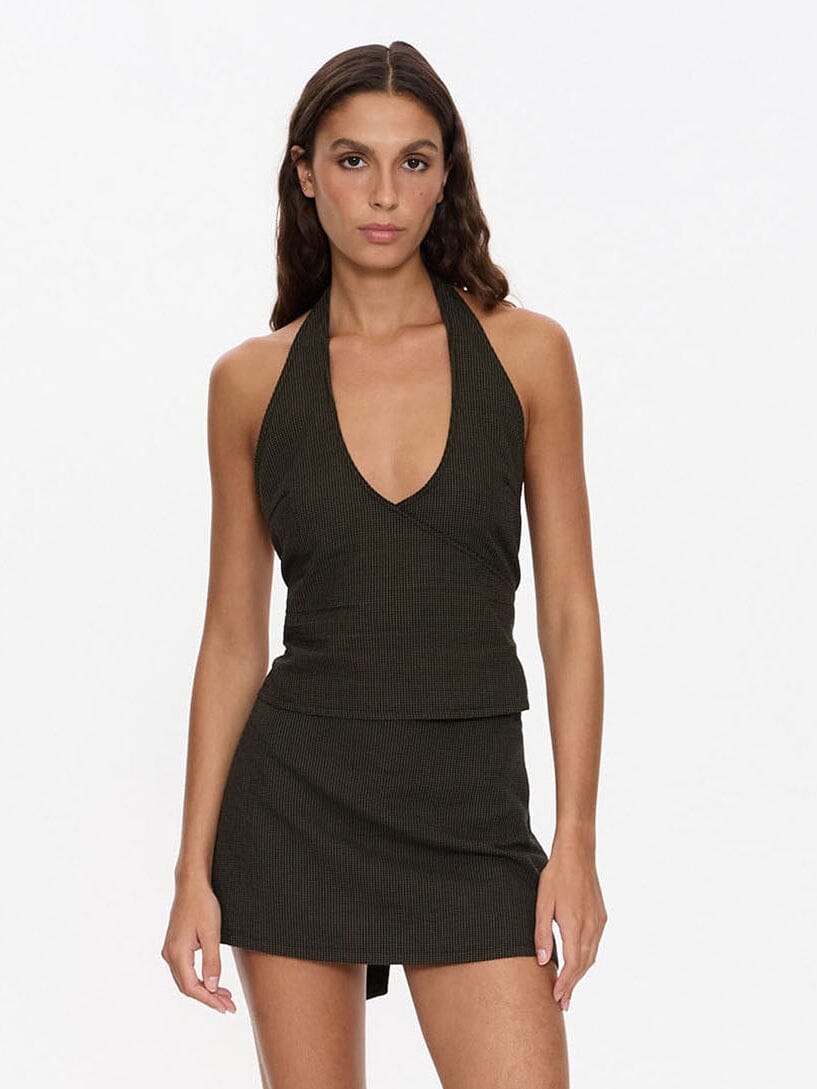 Womens Lost Control Singlet Tarmac - Image 1
