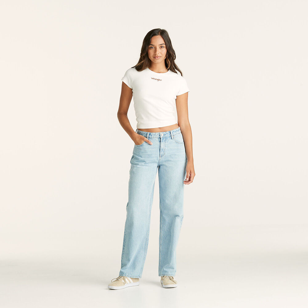 Mid Bella Baggy Relaxed Jean