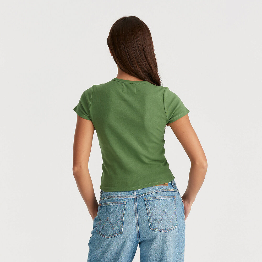 Sun Spiral Staple Rib Tee