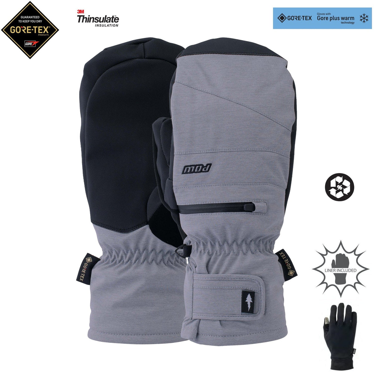 Men's Wayback Gtx Short Snowboard Mitt