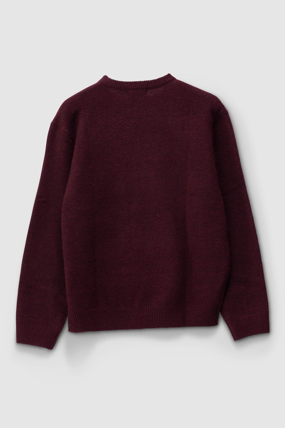 Mens Gorilla Knit Sweater Plum - Image 4