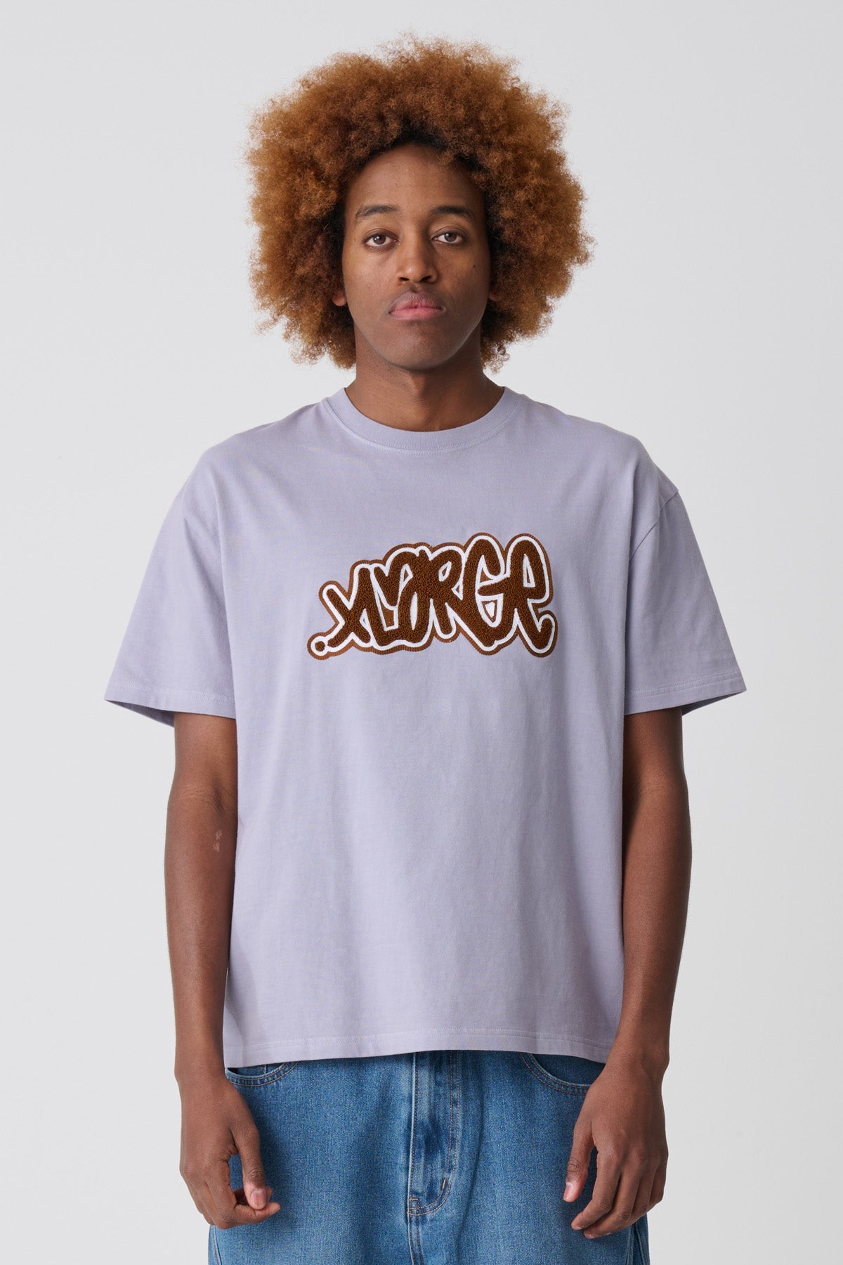 Throw Up Tee - Pigment Cloud