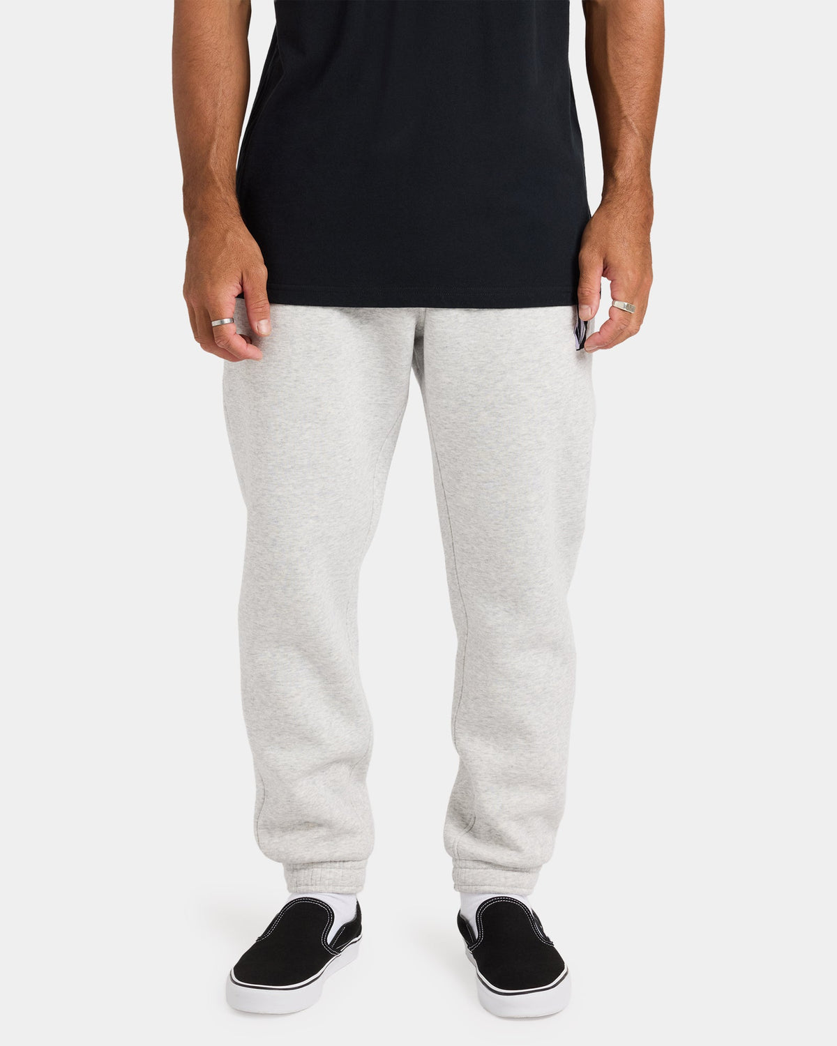 Mens Vologo Casual Pants Heather Grey - Image 6