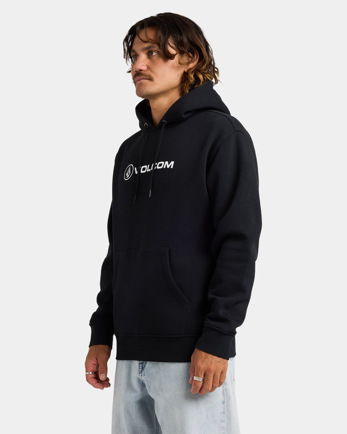 Mens Stonicon Hooded Jumper Black - Image 7