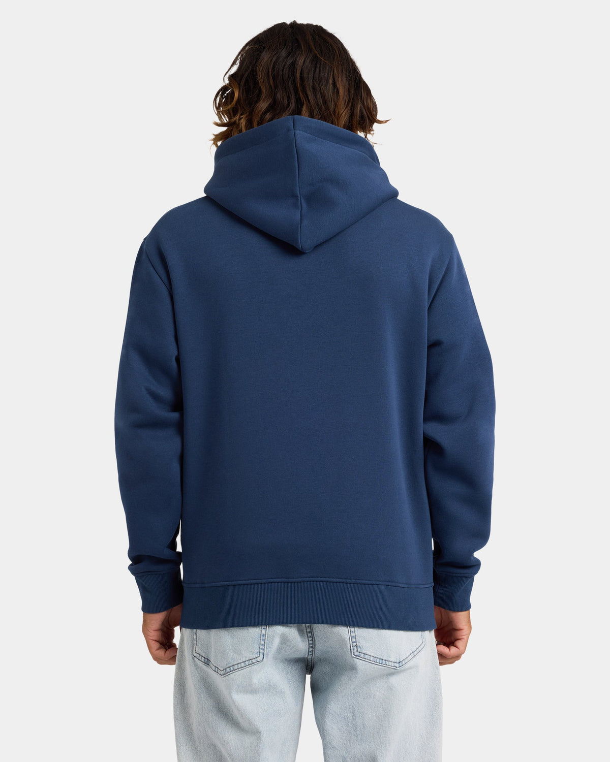 Mens Boulder Hooded Jumper Baja Indigo - Image 2