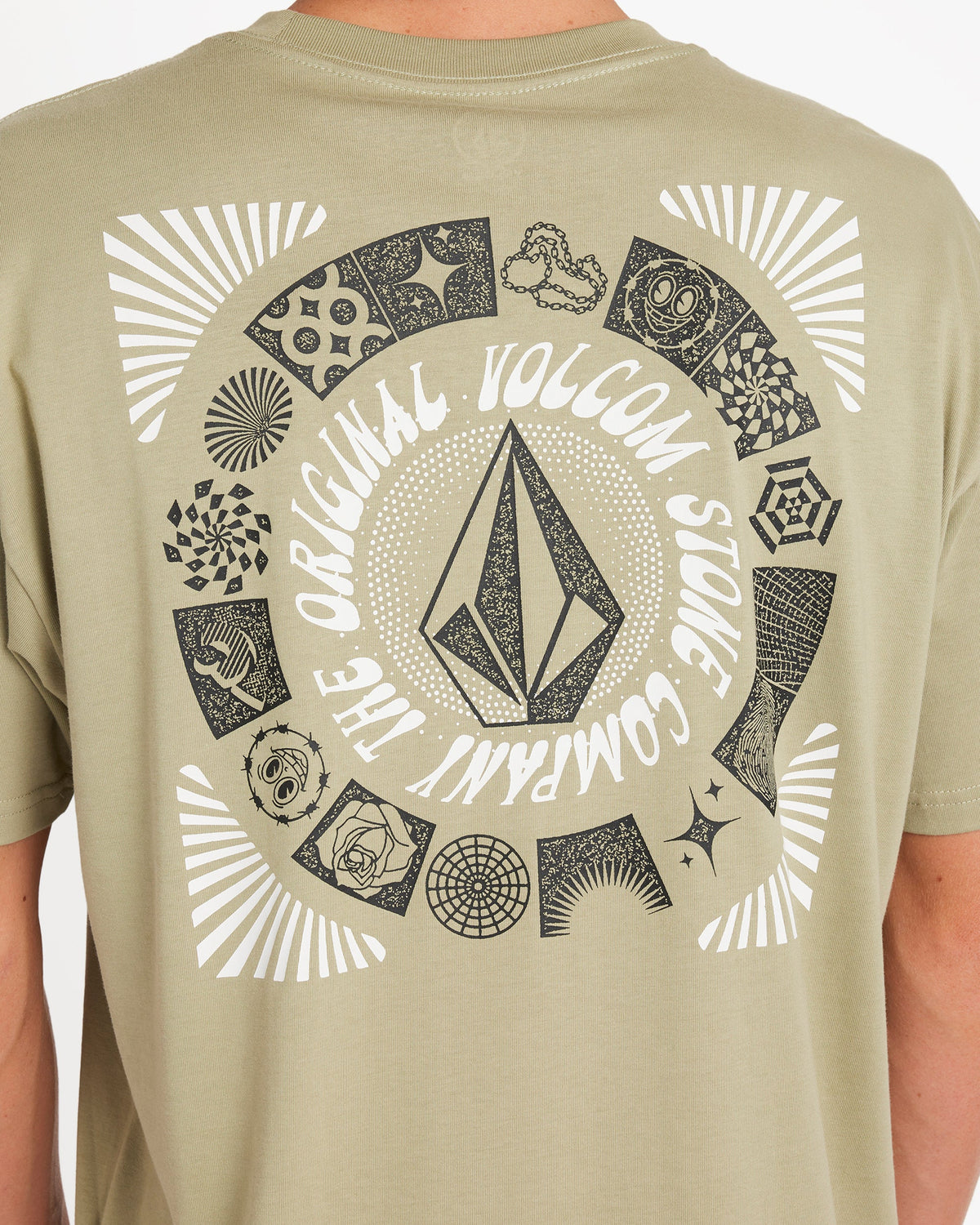 Mens Round Out Short Sleeve Tee